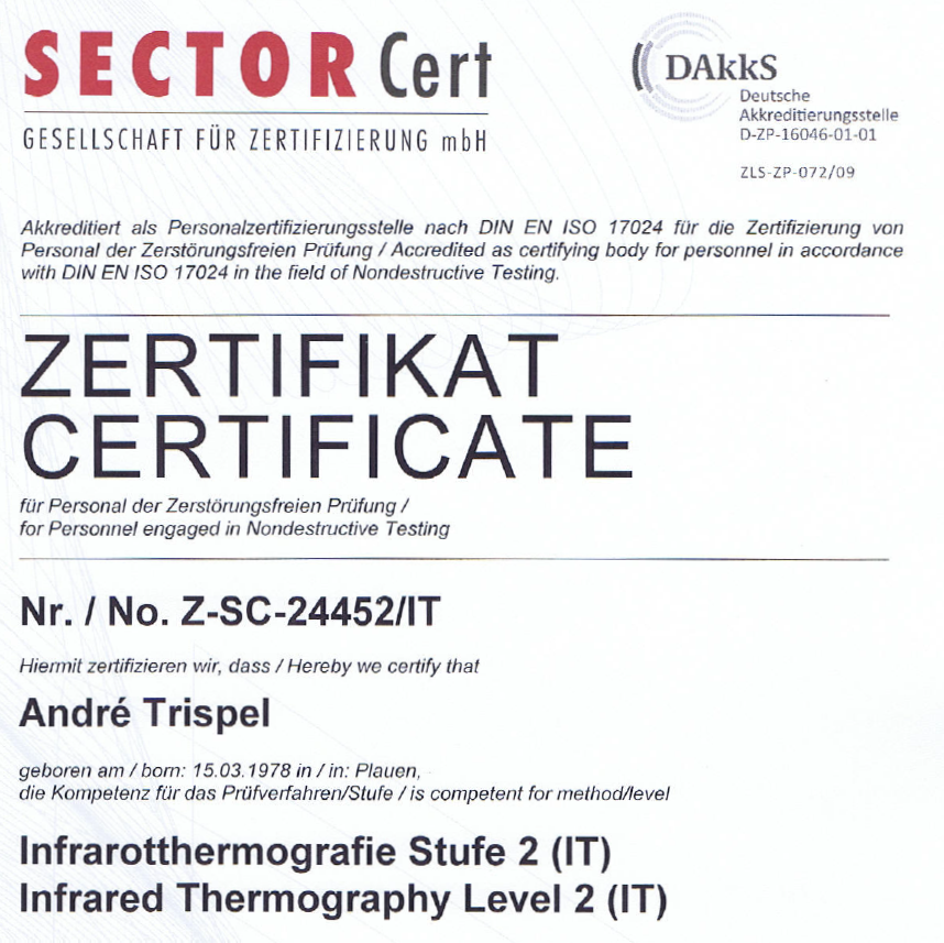 energetisch optimieren - Ingenieurbüro Trispel | Infrarotthermografie